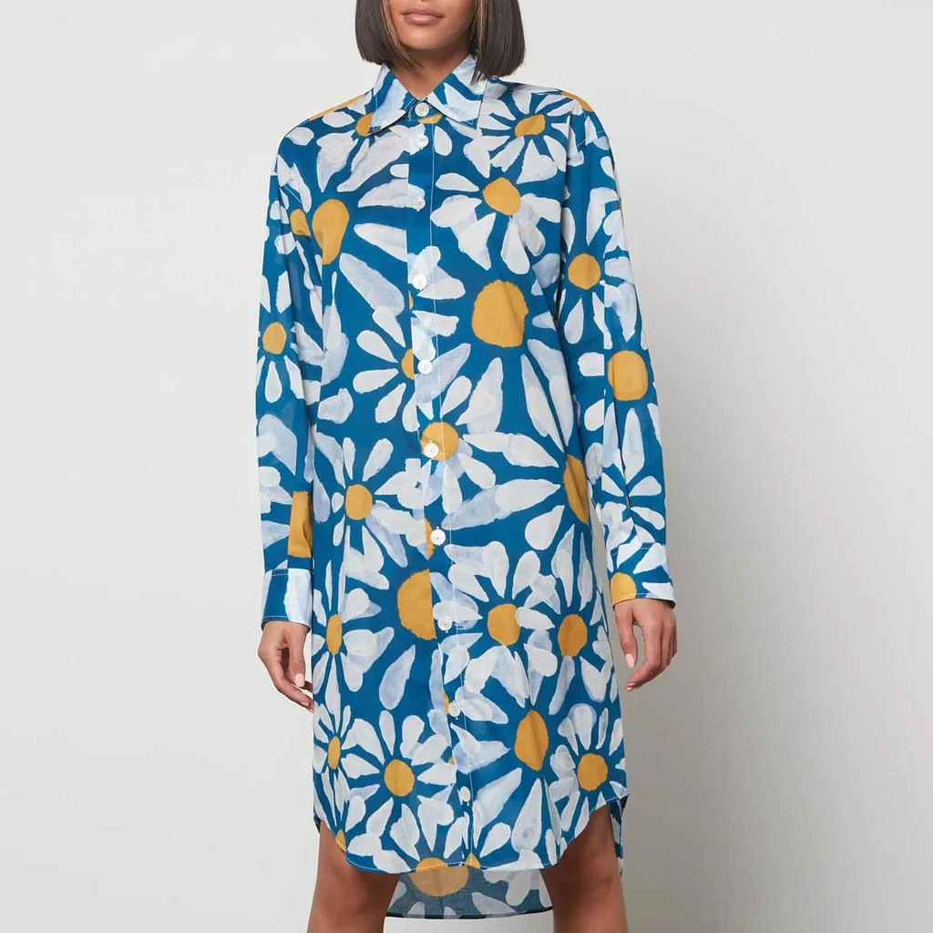 商品Marni|Marni Women's Midi Chemisier Shirt Dress,价格¥2285,第3张图片详细描述