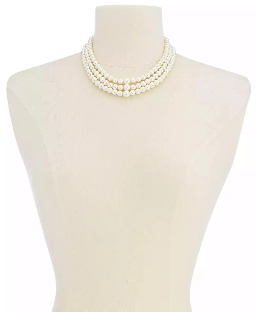 商品Charter Club|Three Row White Simulated Pearl (10 mm),价格¥371,第2张图片详细描述