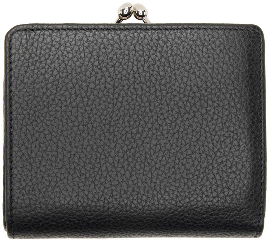 商品Vivienne Westwood|Black Leather Bifold Wallet,价格¥1884,第4张图片详细描述