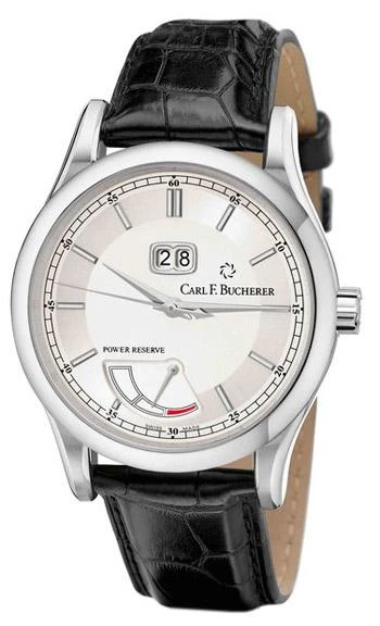 商品Carl F. Bucherer|Manero BigDate Power Silver Dial Men's Watch 00.10905.08.13.01,价格¥29851,第1张图片