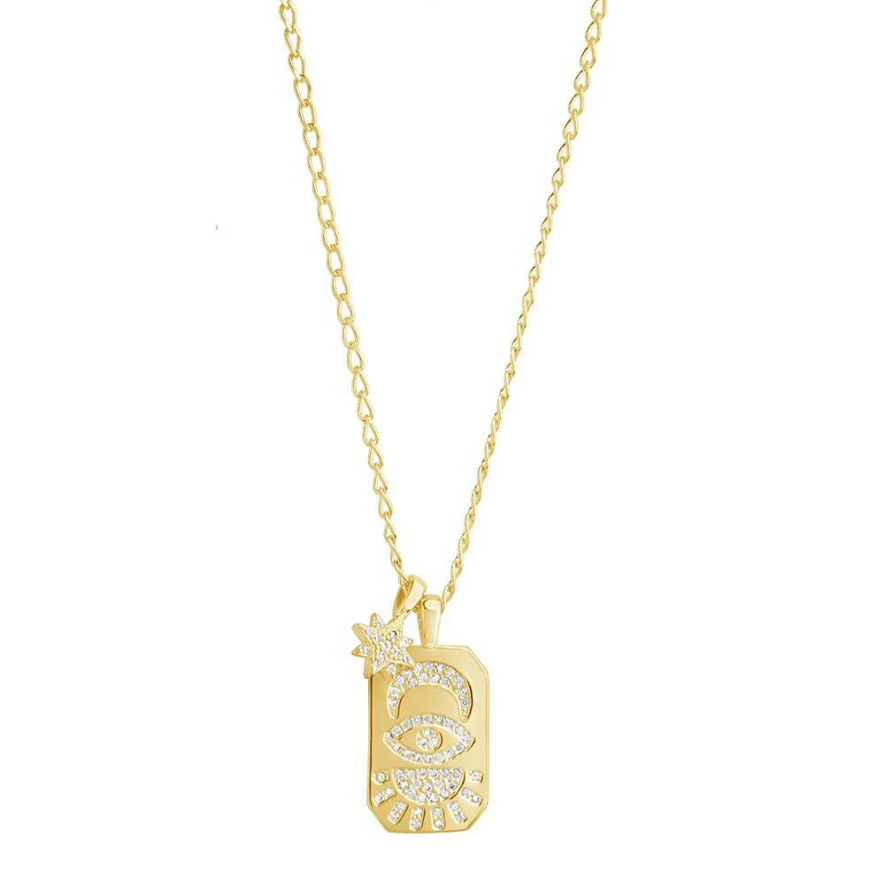 商品Sterling Forever|Cubic Zirconia Galexi Pendant Necklace,价格¥340,第1张图片
