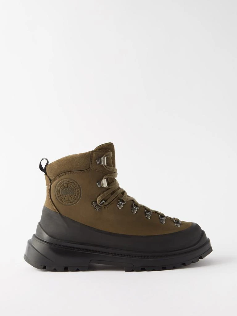 商品Canada Goose|Journey leather hiking boots,价格¥3442,第1张图片