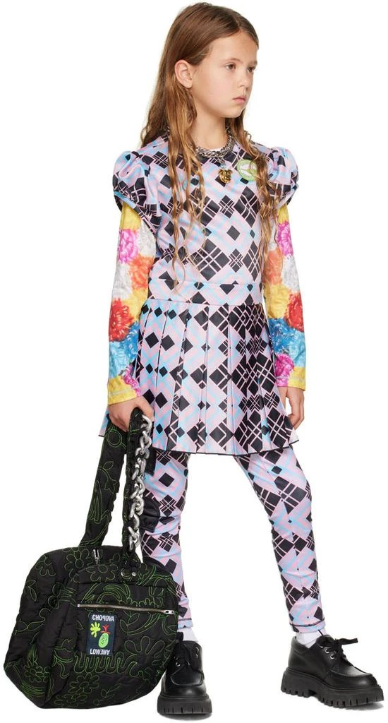 商品CHOPOVA LOWENA|SSENSE Exclusive Kids Pink & Blue Dress,价格¥1259,第4张图片详细描述