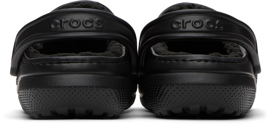 商品Crocs|Black Classic Lined Clogs,价格¥483,第4张图片详细描述