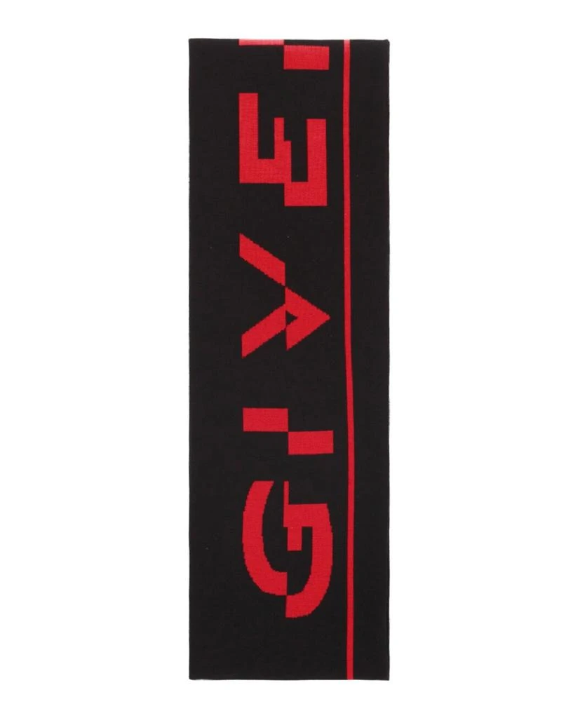 商品Givenchy|Logo Fringe Football Scarf,价格¥1283,第1张图片