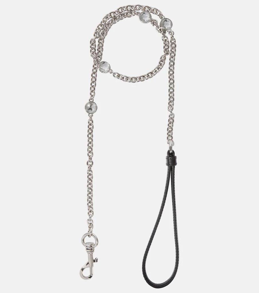 商品Miu Miu|Chain and leather dog leash,价格¥4019,第1张图片