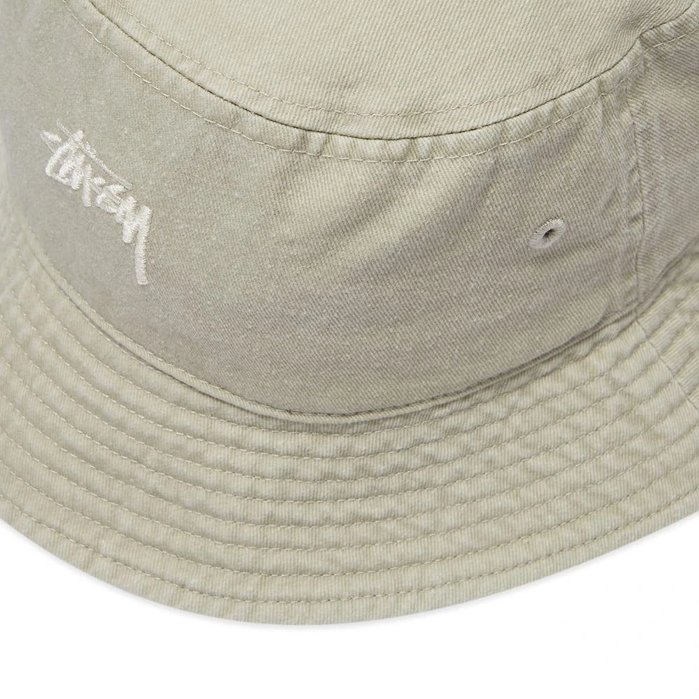 商品STUSSY|Stussy Washed Stock Bucket Hat,价格¥442,第2张图片详细描述