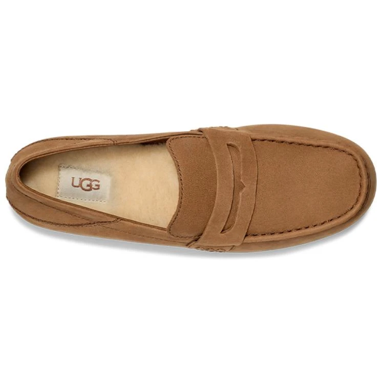 商品[国内直发] UGG|时尚简约百搭 豆豆鞋 男款 栗色,价格¥922,第5张图片详细描述