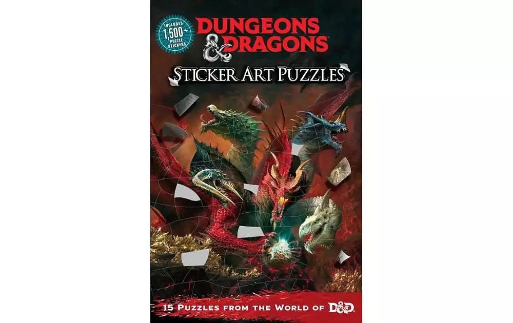 商品Barnes & Noble|Dungeons & Dragons Sticker Art Puzzles by Steve Behling,价格¥119,第1张图片