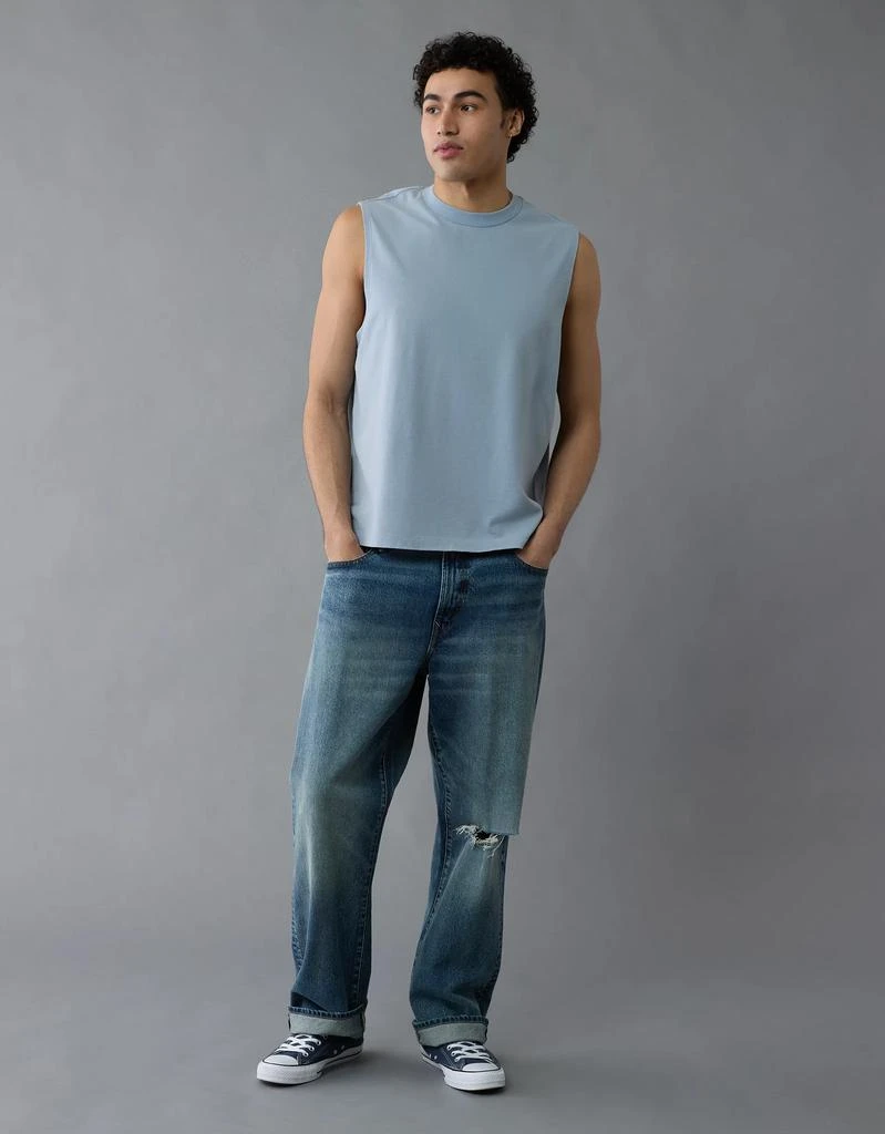商品AE|AE Boxy Sueded Jersey Tank Top,价格¥135,第1张图片