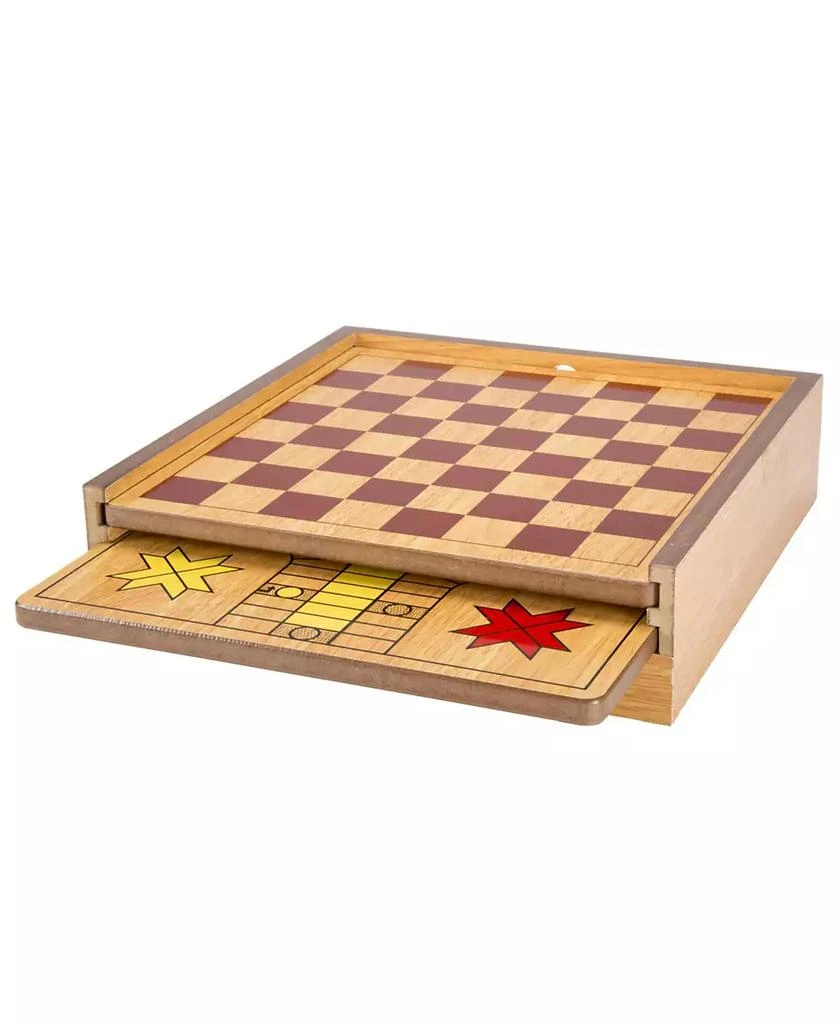 商品Trademark Global|Hey Play 7-In-1 Combo Game - Chess, Ludo, Chinese Checkers More,价格¥329,第2张图片详细描述