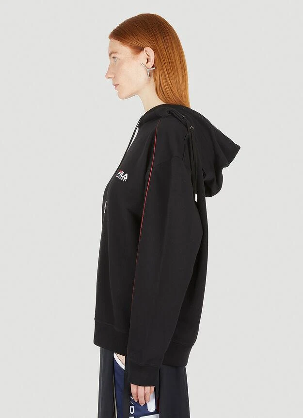 商品Y/Project|Double Neck Hooded Sweatshirt in Black,价格¥767,第3张图片详细描述
