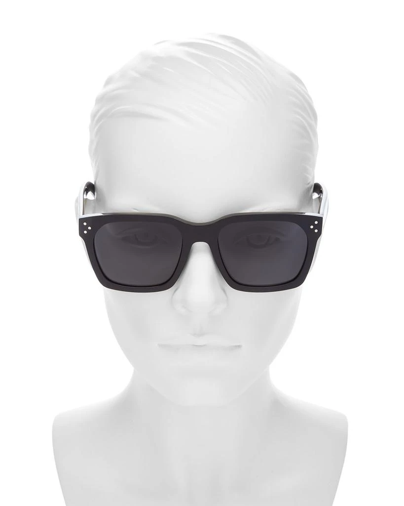 Bold 3 Dots Geometric Sunglasses, 54mm 商品