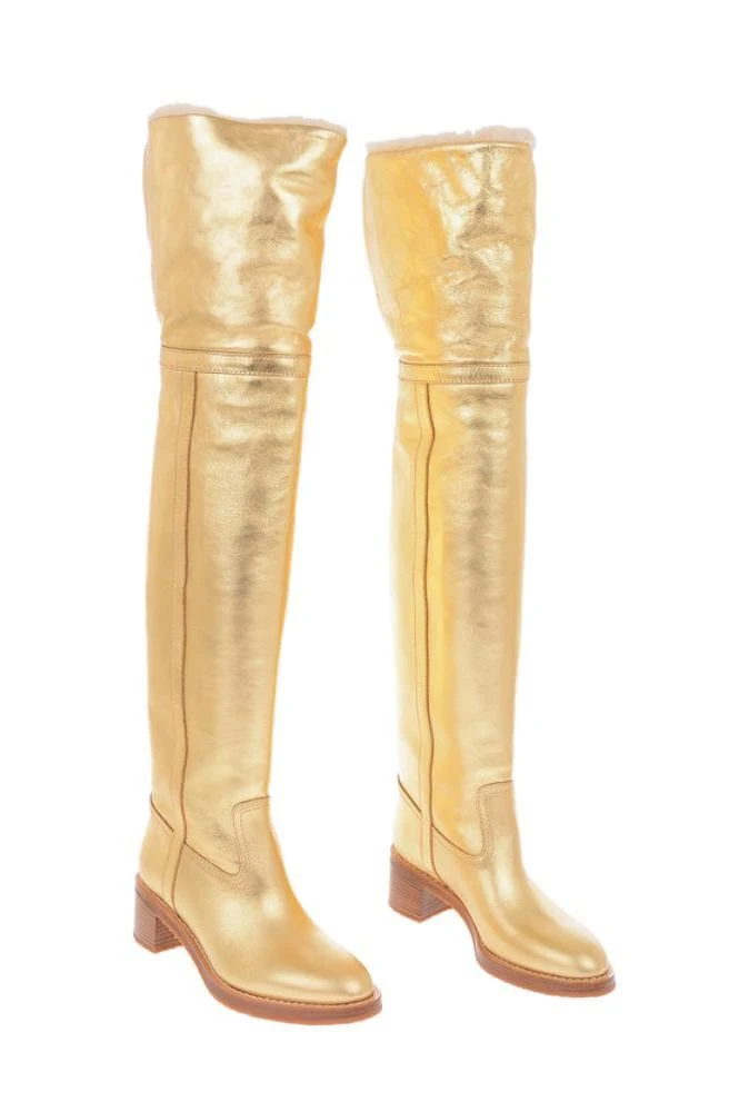 商品Celine|Céline Women's Black Other Materials Boots,价格¥15091,第1张图片