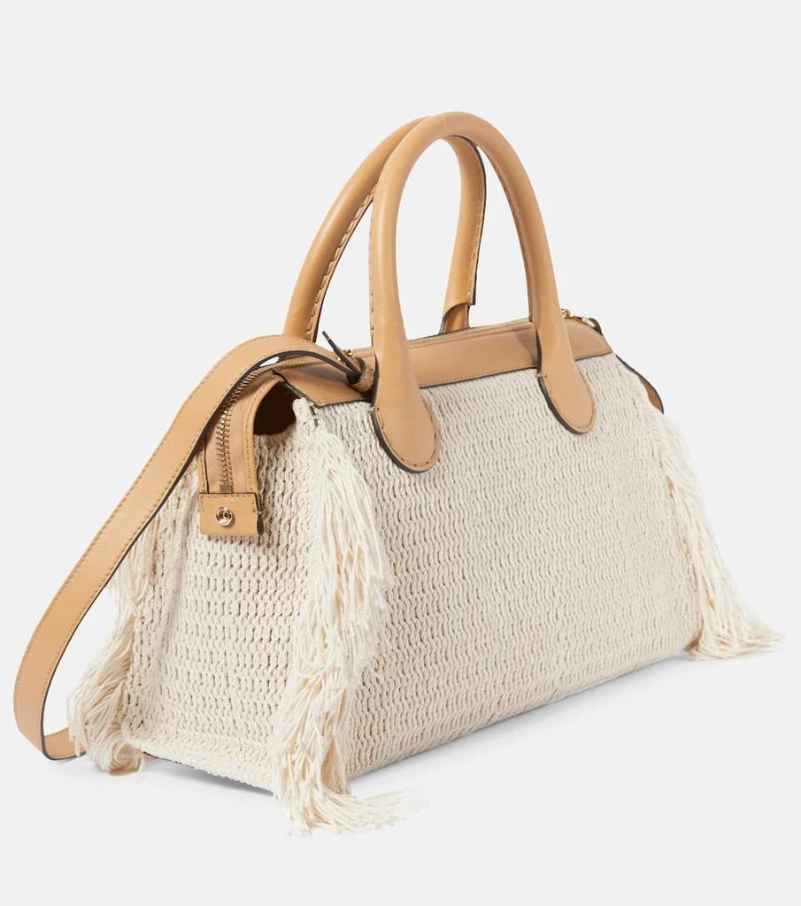 商品Chloé|Edith Medium fringed tote,价格¥15258,第4张图片详细描述