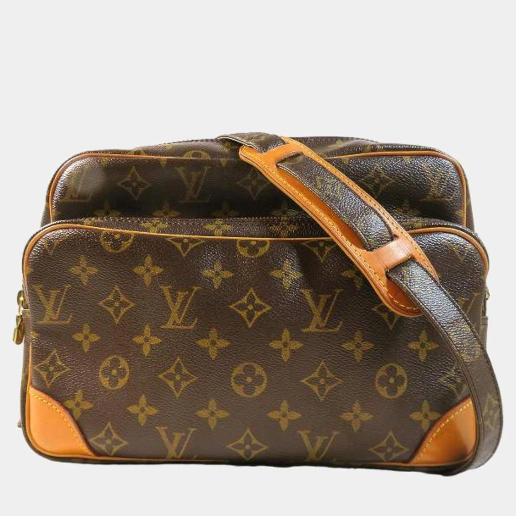 商品[二手商品] Louis Vuitton|Louis Vuitton Brown Canvas Monogram Nile Crossbody Bag,价格¥8049,第1张图片
