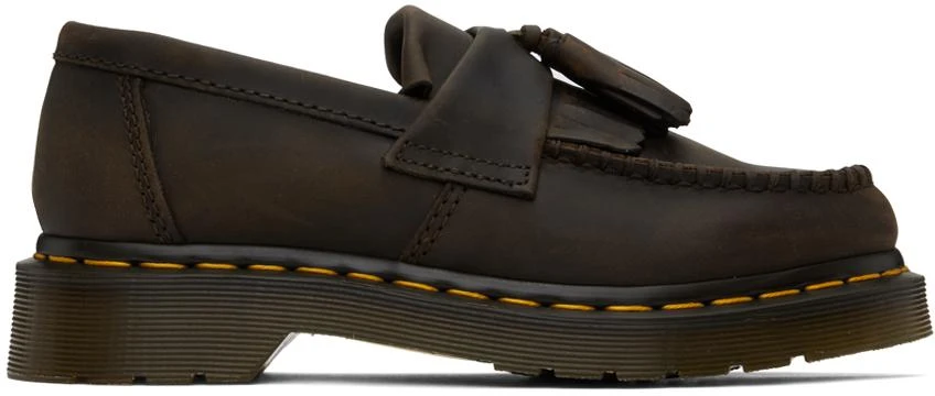 商品Dr. Martens|Brown Adrian Loafers,价格¥849,第1张图片