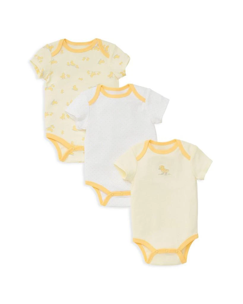 商品Little Me|Unisex Little Ducks Bodysuit, 3 Pack - Baby,价格¥115,第1张图片