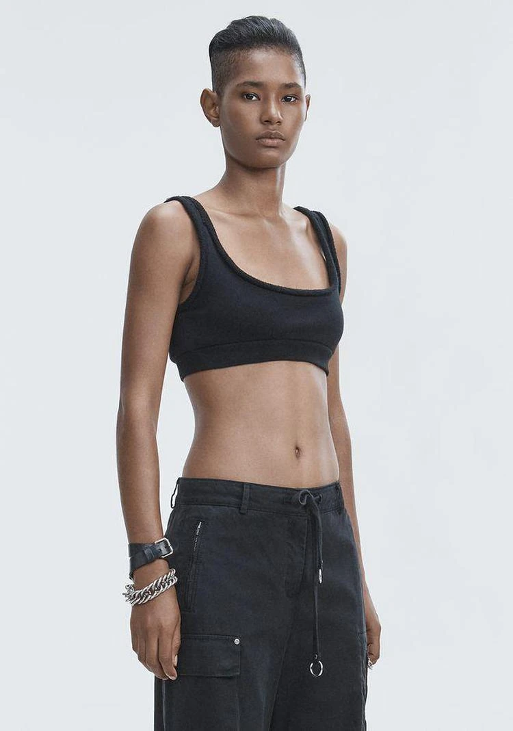 商品Alexander Wang|FLEECE BRALETTE,价格¥588,第5张图片详细描述