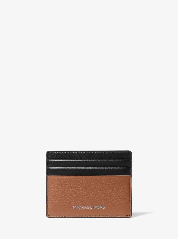商品Michael Kors|Hudson Pebbled Leather Card Case,价格¥264,第1张图片
