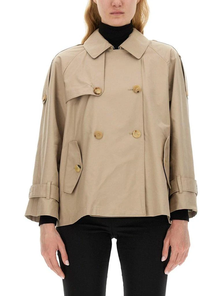 商品MAX MARA THE CUBE|Double-breasted Trench Coat,价格¥3645,第1张图片