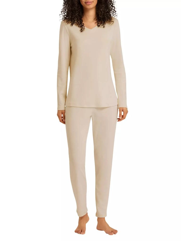 商品Hanro|Joela 2-Piece Pajama Set,价格¥939,第2张图片详细描述