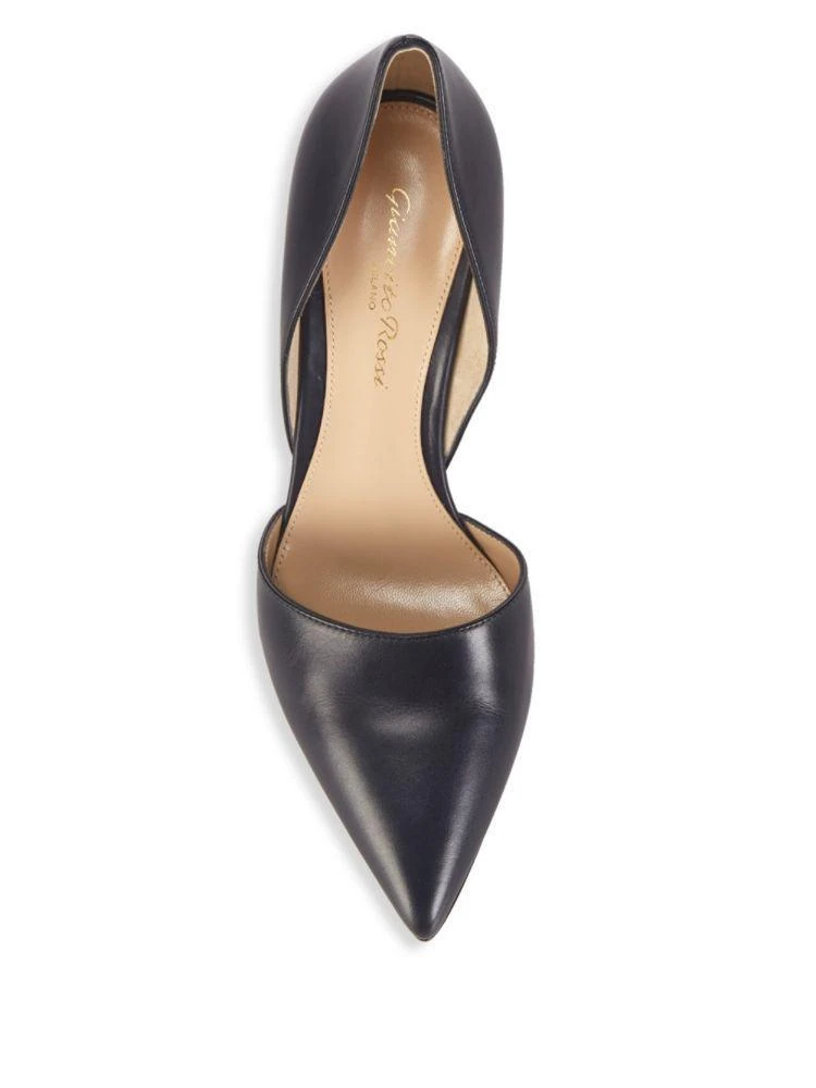 商品Gianvito Rossi|Leather d'Orsay Pumps,价格¥2365,第4张图片详细描述