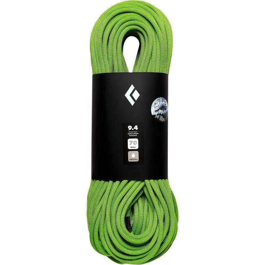 商品Black Diamond|Honnold Edition 9.4 Dry Rope,价格¥2759,第1张图片