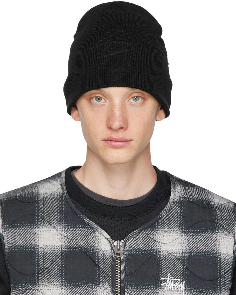 商品STUSSY|Black Basic Beanie,价格¥315,第1张图片