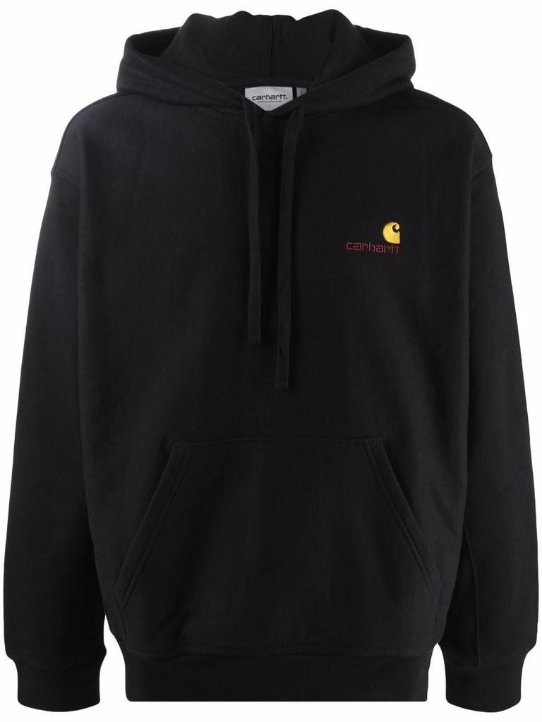 商品Carhartt|CARHARTT WIP American Script cotton hoodie,价格¥921,第1张图片