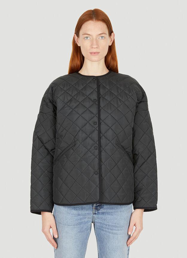 商品Totême|Quilted Jacket in Black,价格¥4051,第1张图片