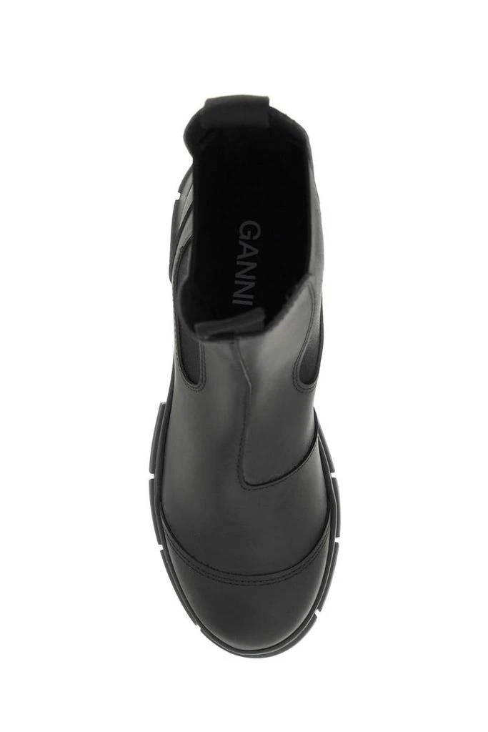 商品Ganni|Ganni recycled rubber chelsea ankle boots,价格¥1269,第2张图片详细描述