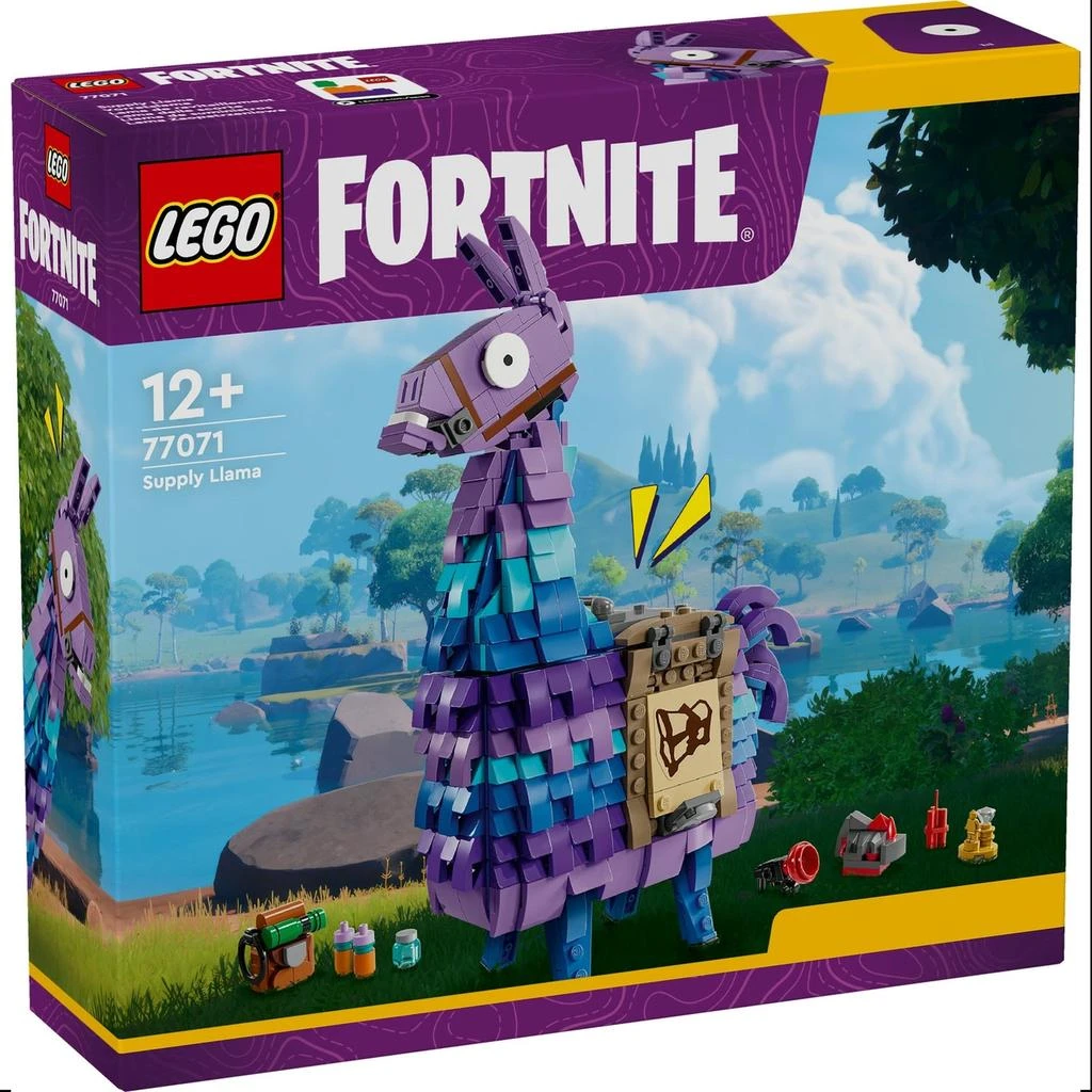 商品LEGO Fortnite Supply Llama Video Game Character Toy 77071,价格¥431,第2张图片详细描述