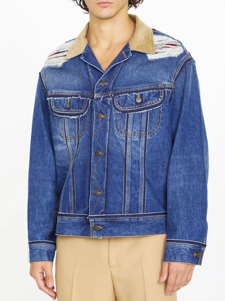 商品MAISON MARGIELA|Pendleton denim jacket,价格¥6702,第2张图片详细描述