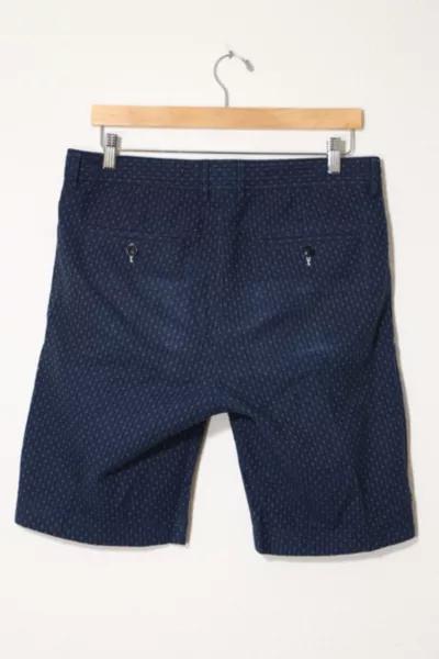 Vintage Ikat Woven Pattern Pleated Shorts商品第4张图片规格展示