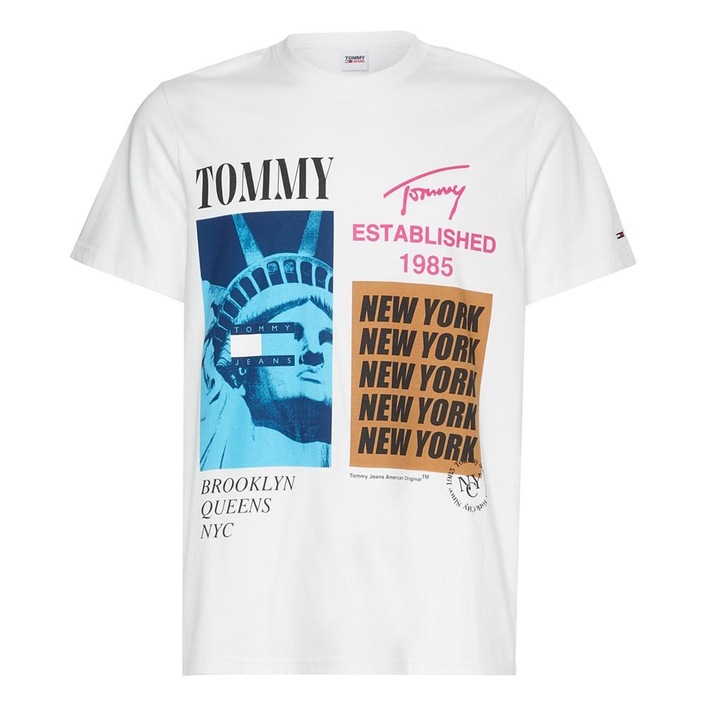 Men's New York City Photo Short Sleeve T-shirt商品第6张图片规格展示