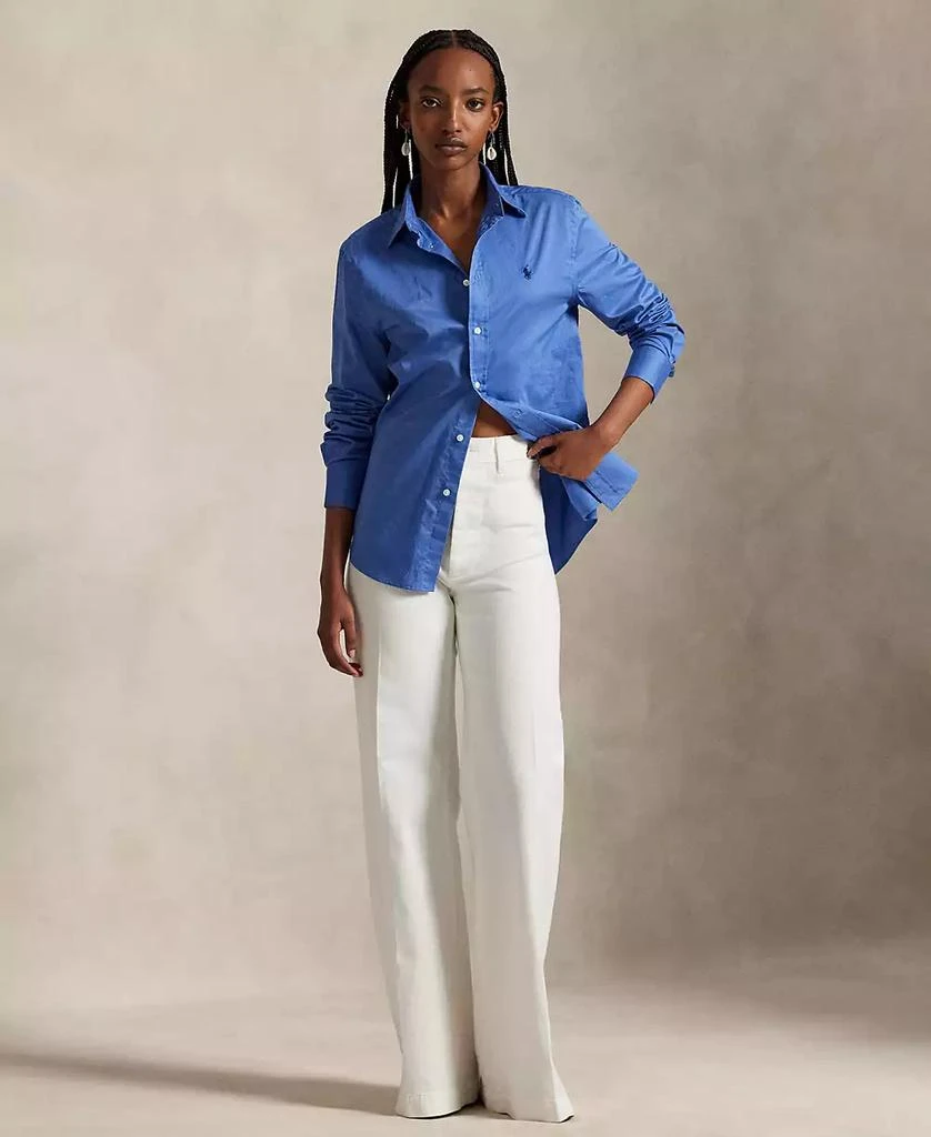 Women's Classic-Fit Cotton Twill Shirt 商品