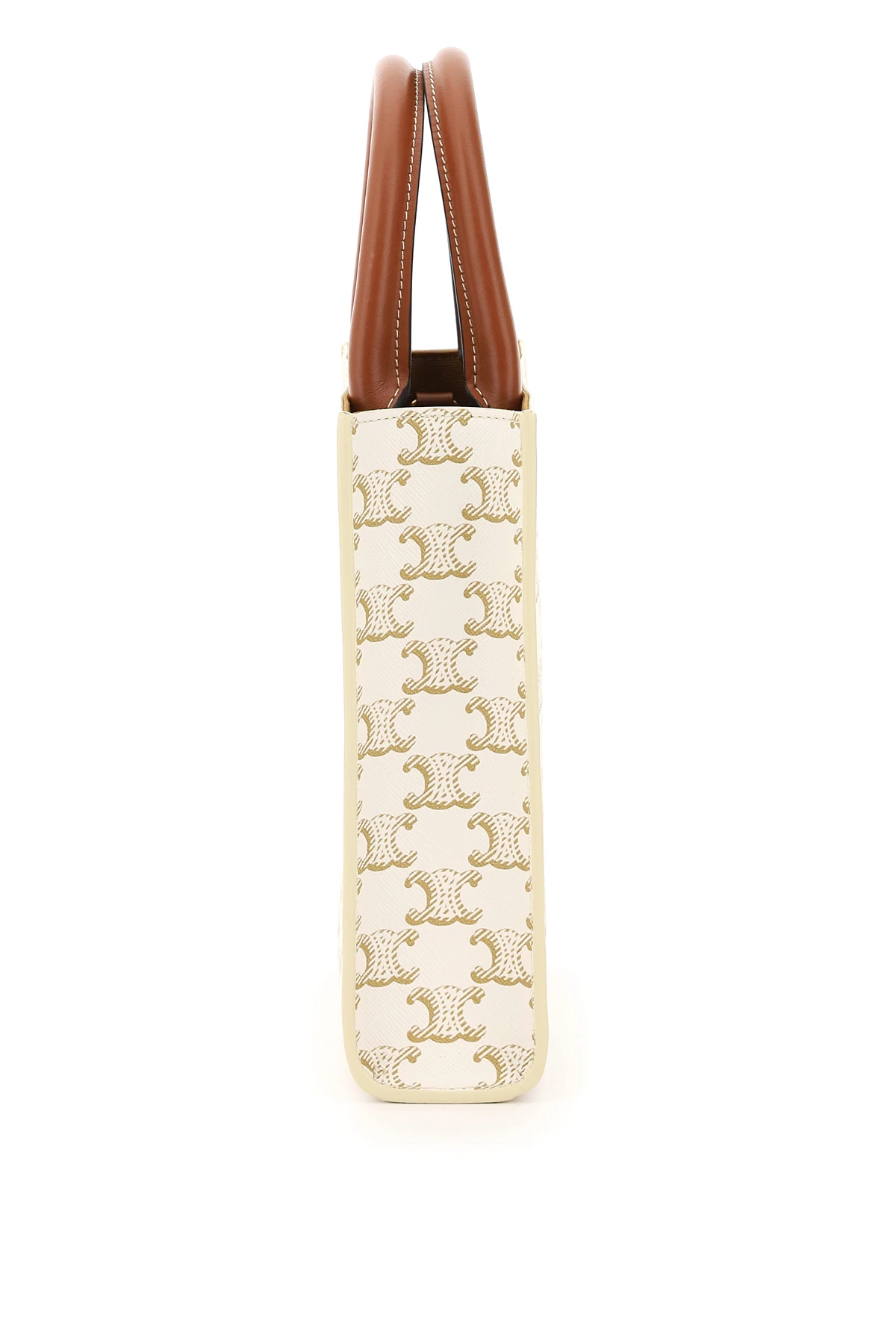 商品Celine|Celine 女士手提包 194372BZK01BC 白色,价格¥15324,第4张图片详细描述