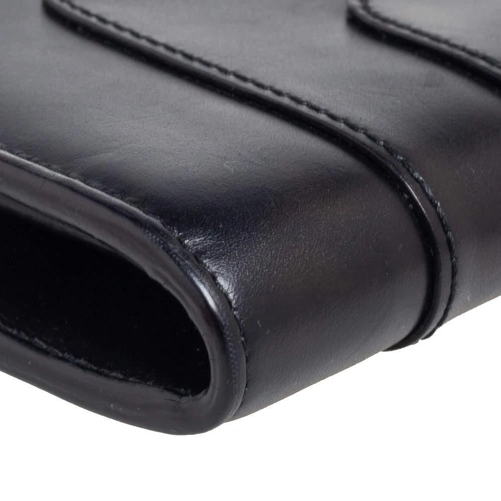 Bvlgari Black Leather Serpenti Forever Zip Around Wallet 商品