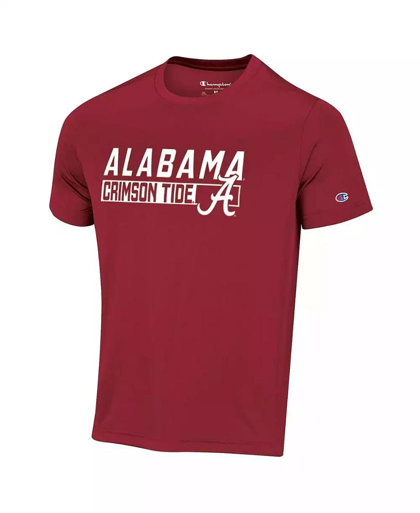 商品CHAMPION|Men's Crimson Alabama Crimson Tide Impact Knockout T-shirt,价格¥187,第2张图片详细描述