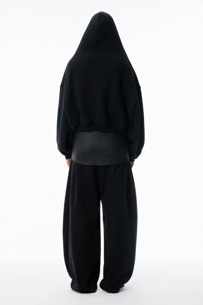 商品Alexander Wang|Black Veil Zip-Up Hoodie,价格¥3527,第4张图片详细描述