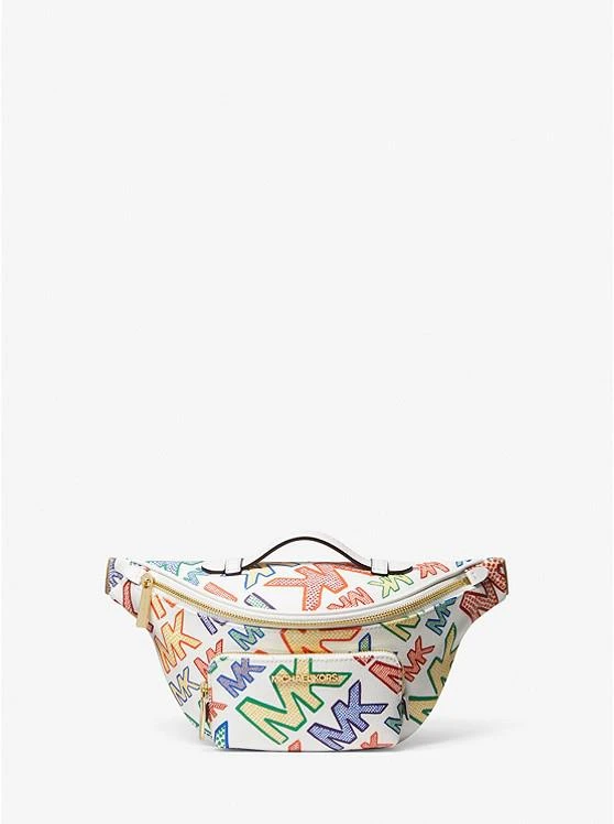 商品Michael Kors|PRIDE Erin Graphic Logo Belt Bag,价格¥746,第1张图片