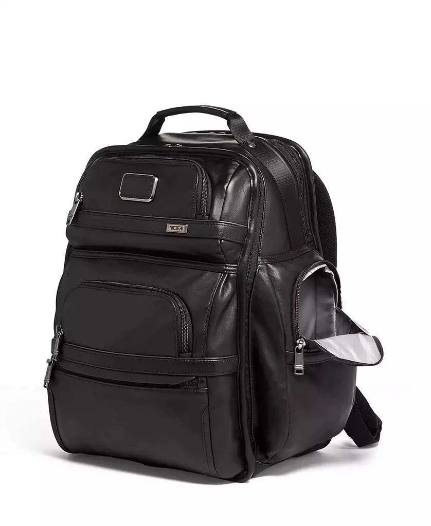 商品Tumi|Alpha 3 Leather Brief Backack,价格¥5592,第3张图片详细描述