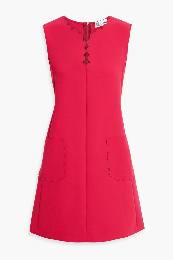 商品RED Valentino|Scalloped crepe mini dress,价格¥979,第1张图片