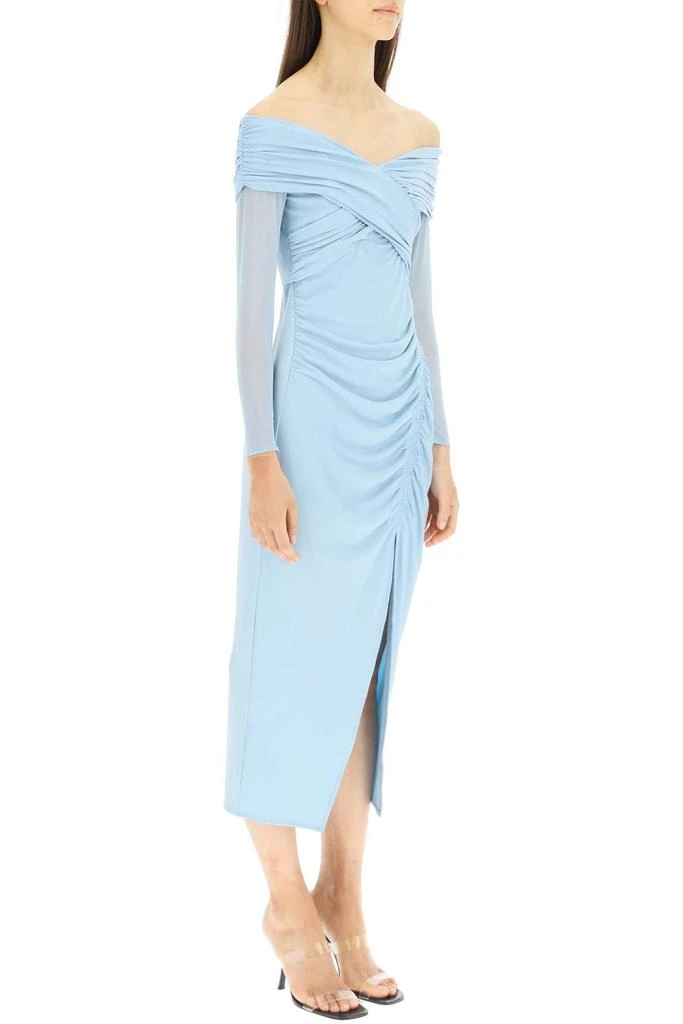 商品Self Portrait|JERSEY CROSSOVER BUST MIDI DRESS,价格¥2058,第3张图片详细描述