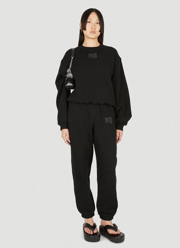 商品Alexander Wang|Logo Sweatshirt in Black,价格¥1611,第2张图片详细描述