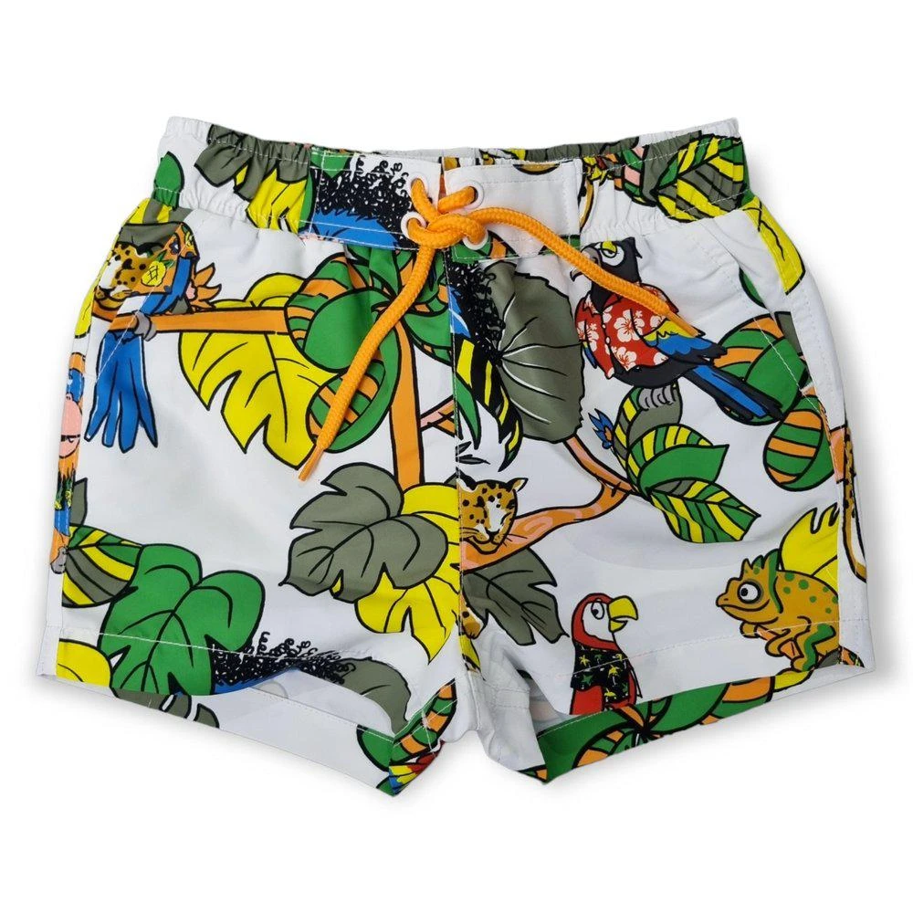 商品Stella McCartney|Stella McCartney Kids Graphic Printed Drawstring Swim Trunks,价格¥662,第1张图片