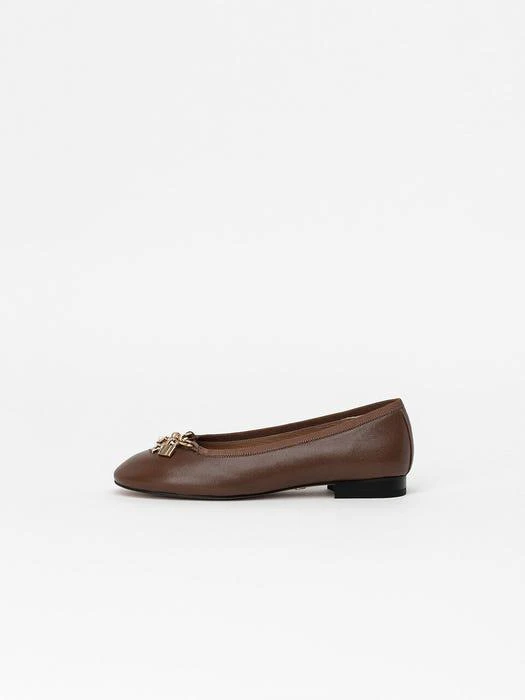 商品CHAUSSURE LAPIN|Marisa Flats - Brown,价格¥2768,第1张图片