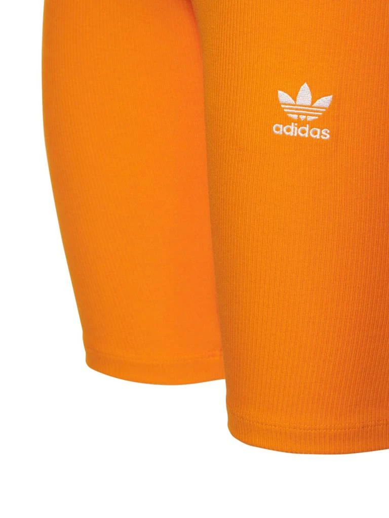 商品Adidas|Ribbed Cotton Blend Shorts,价格¥100,第4张图片详细描述