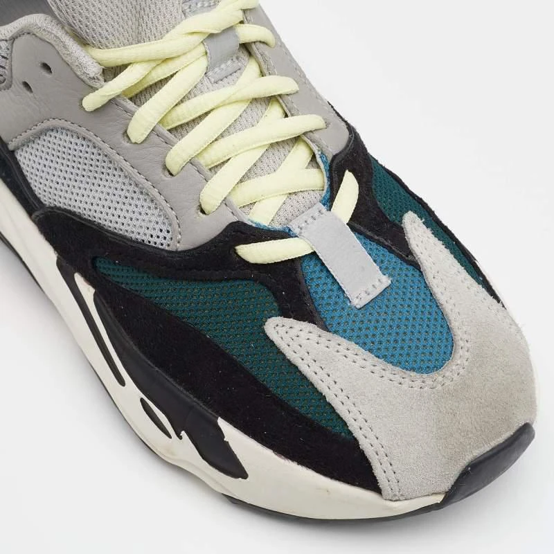 Yeezy x adidas Multicolor Nubuck and Leather Boost 700 V2 Geode Low Top Sneakers Size 37.5  商品